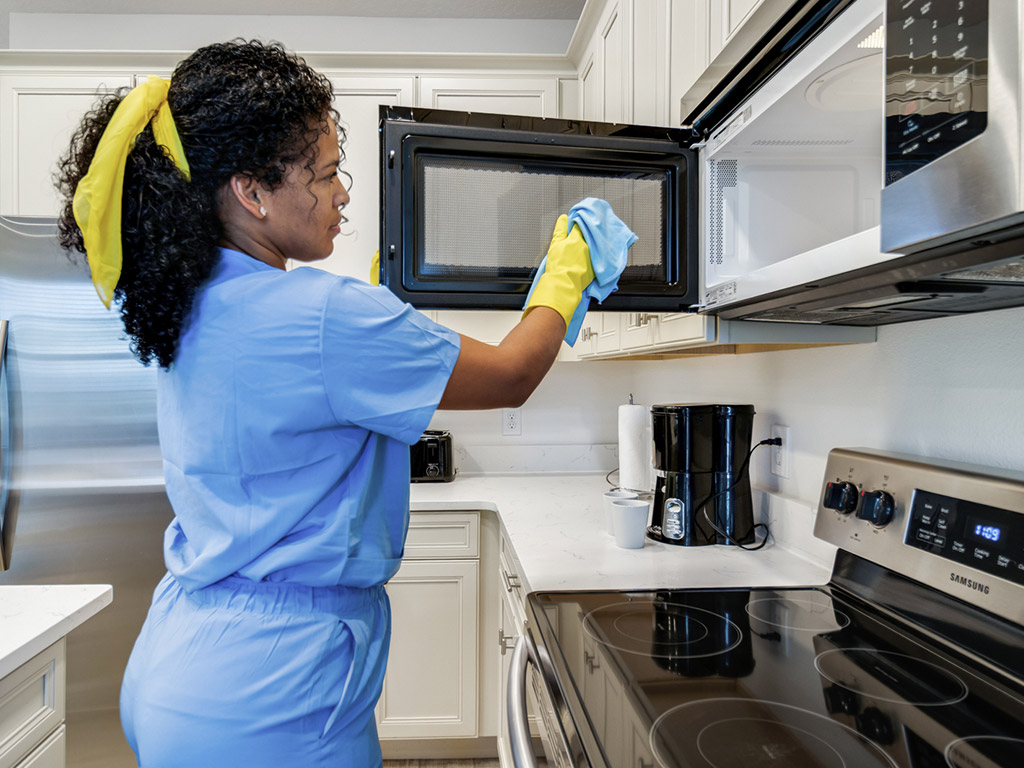 Professional cleaning work example 7